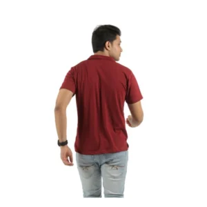 Pack of 2 Men's Casual Cotton Solid Short Sleeve Tshirts (Multicolor) - Image 5