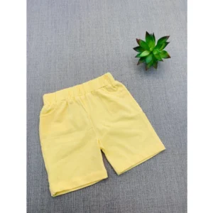 Boy's Cotton Blend Printed Short Sleeve Shirt and Shorts Set (MultiColor) - Image 3
