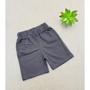 Boy's Cotton Blend Printed Short Sleeve Shirt and Shorts Set (MultiColor) - Image 3