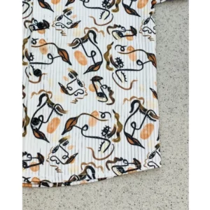 Boy's Cotton Blend Printed Short Sleeve Shirt (MultiColor) - Image 3