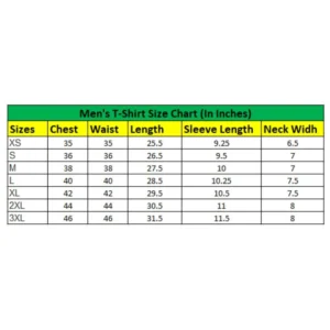 Men's Casual Cotton Blend Printed Round Neck Half Sleeve T-Shirt (Black) - Image 2