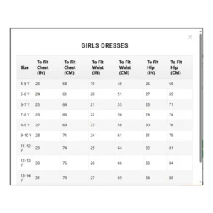 Girl's Polyester Crepe Checkered Short Sleeve Round Neck Dress (Orange) - Image 2