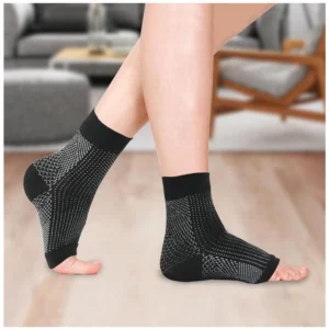 3_Pair Set Unisex Casual Cotton Printed Ankle Length Support Socks (Multicolor) - Image 4