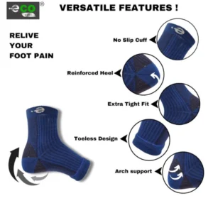 3_Pair Set Unisex Casual Cotton Printed Ankle Length Support Socks (Multicolor) - Image 2