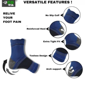 3_Pair Set Unisex Casual Cotton Printed Ankle Length Support Socks (Multicolor) - Image 2