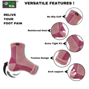 3_Pair Set Unisex Casual Cotton Printed Ankle Length Support Socks (Multicolor) - Image 2