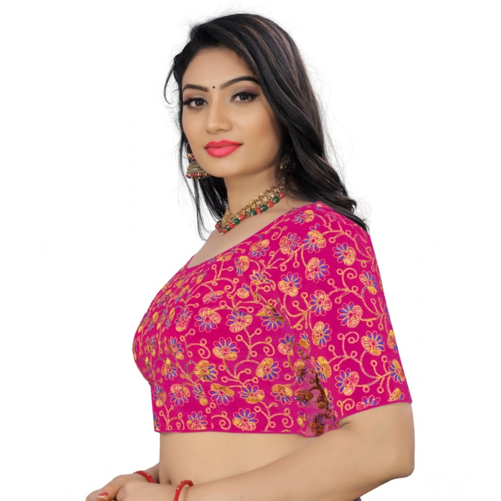 Women's Phantom Cording Readymade Blouse (Pink, Size: Free Size) - Image 3