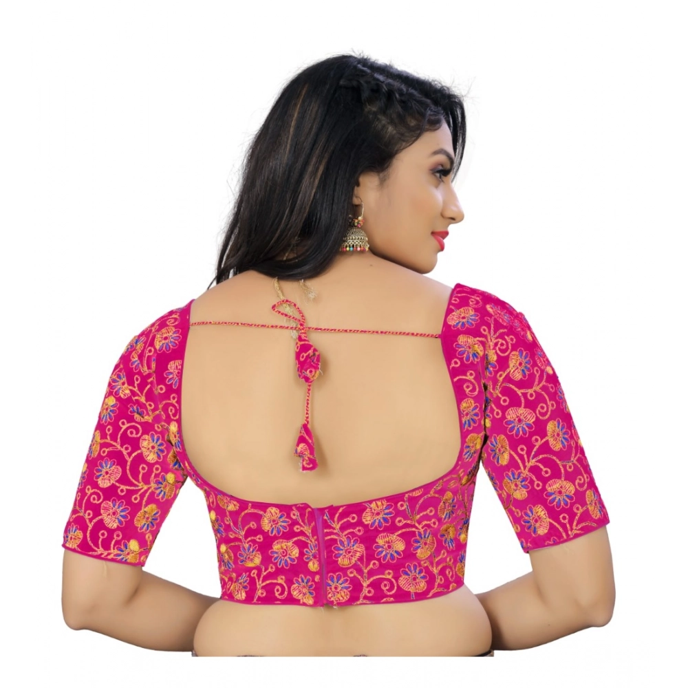 Women's Phantom Cording Readymade Blouse (Pink, Size: Free Size) - Image 4
