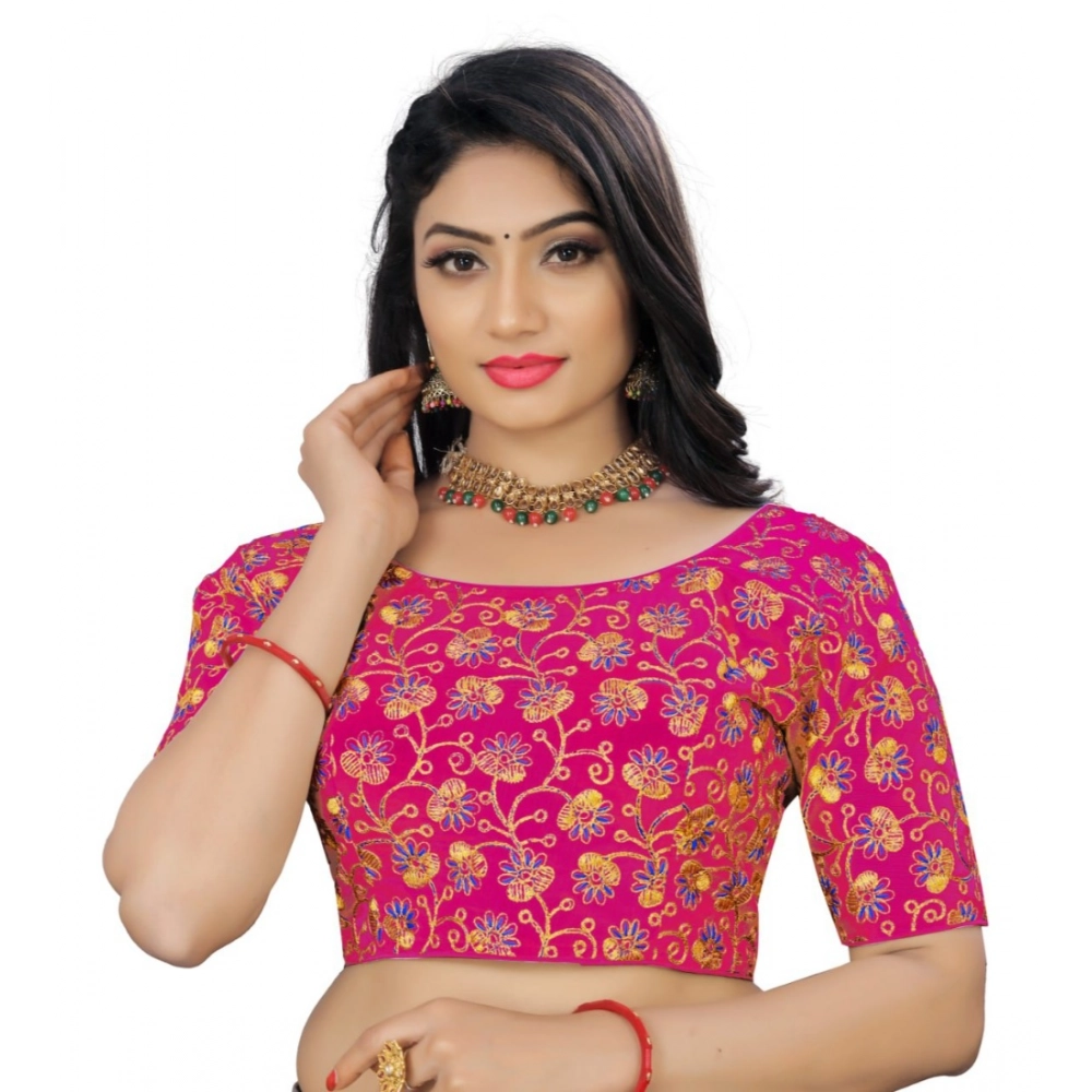 Women's Phantom Cording Readymade Blouse (Pink, Size: Free Size)