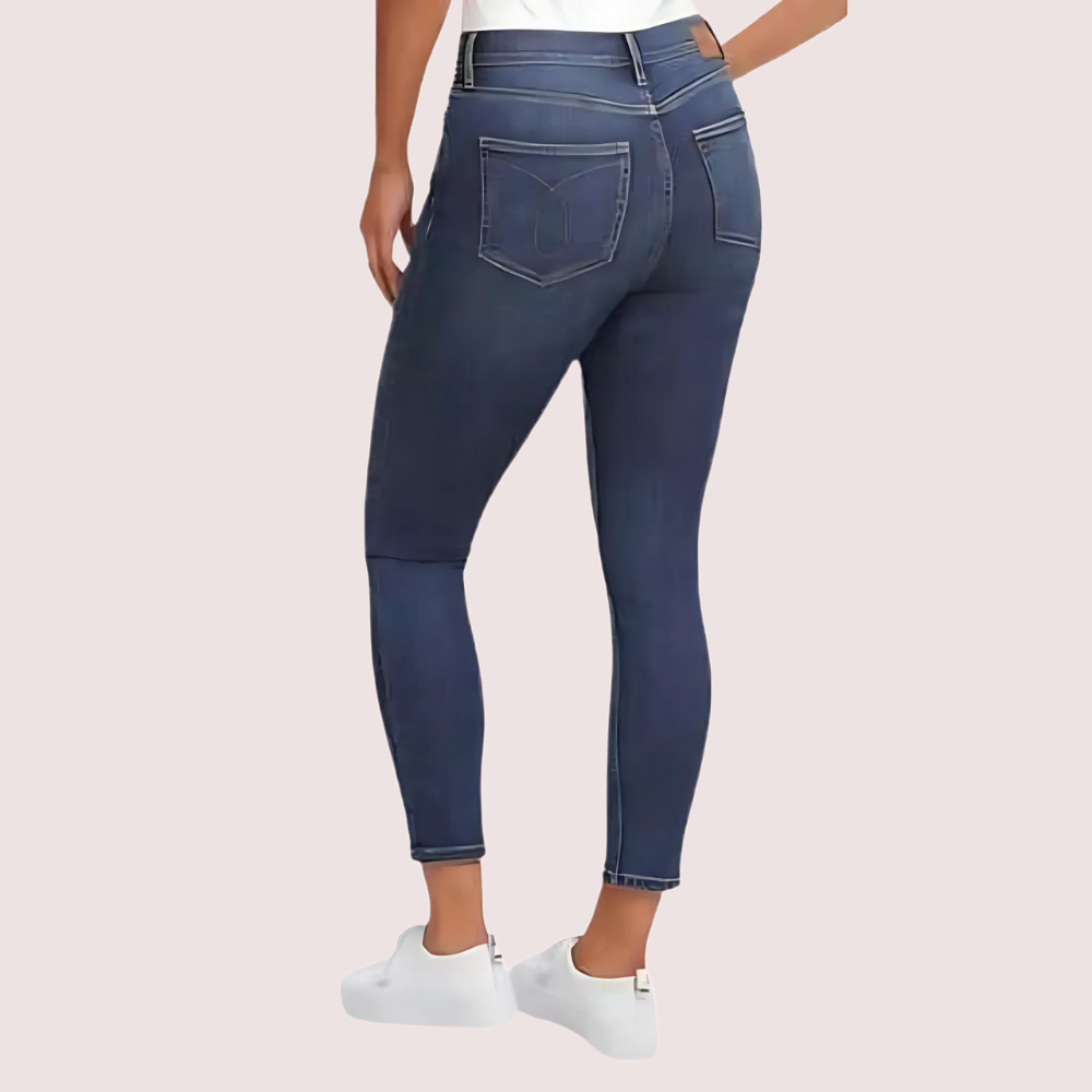 Women's High Waist Stretch Skinny Denim Jeans - Image 2