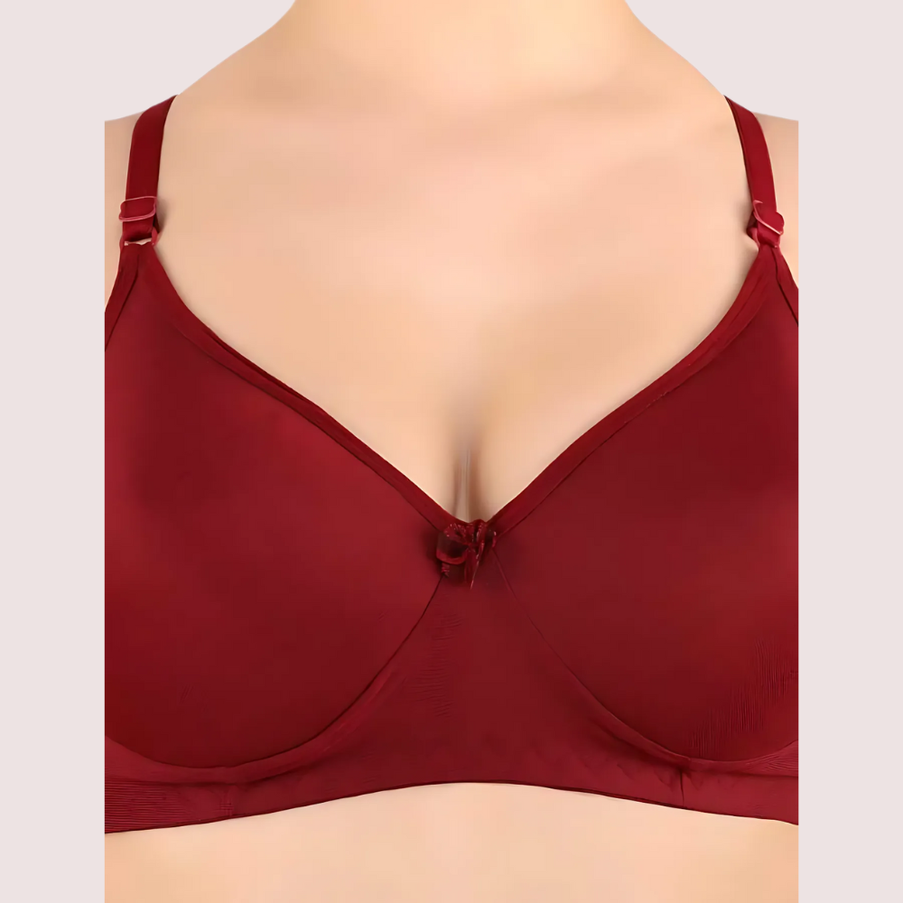Women T-Shirt Lightly Padded Bra - Image 4