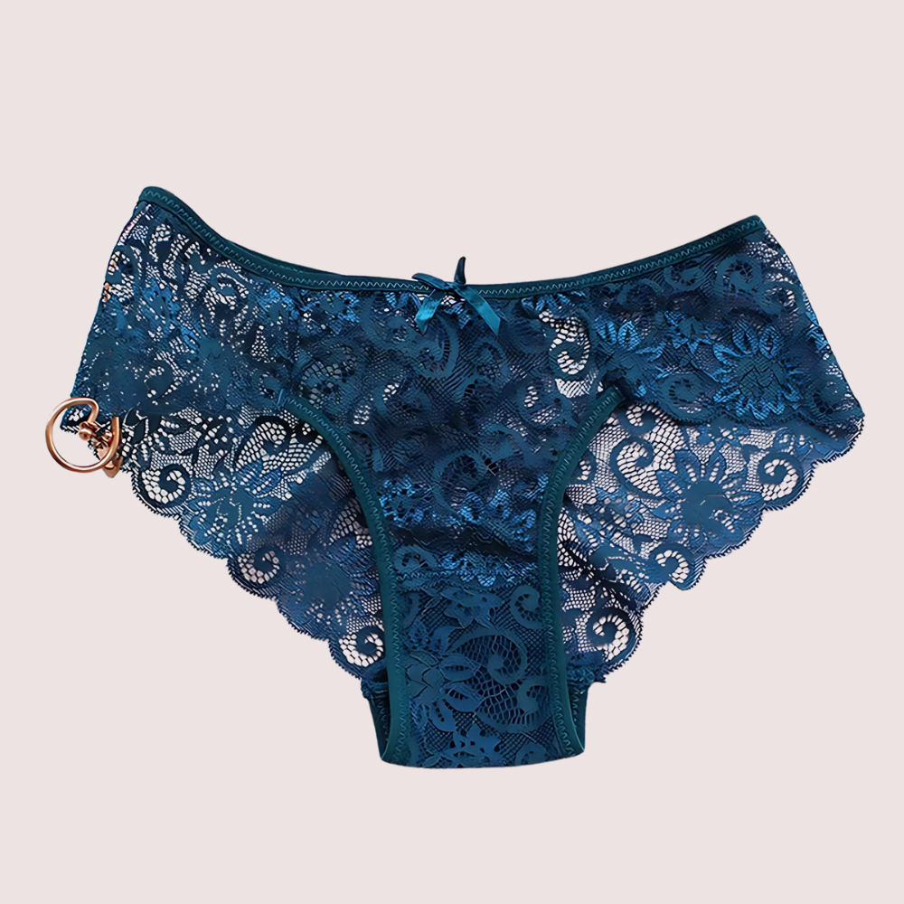 Ladies Bloom Trim Clothing Sexy Lace Underwear - Image 3