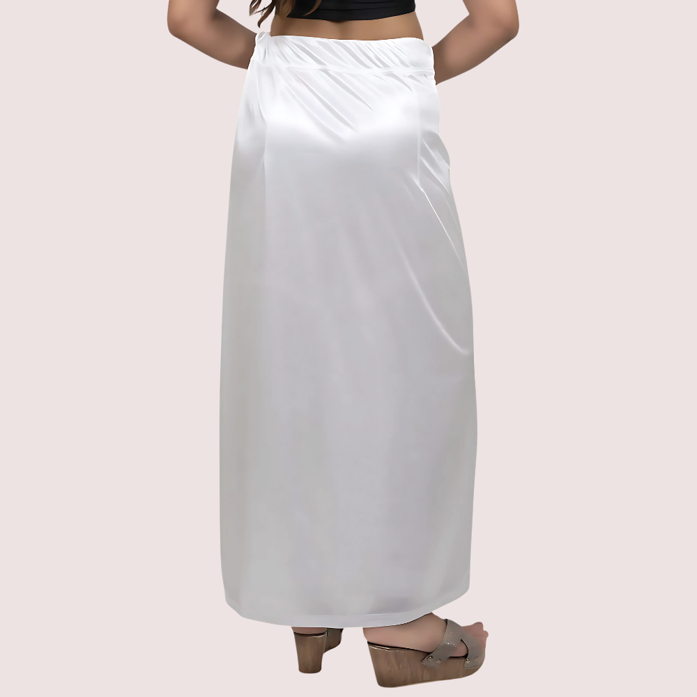 Satin Saree's Petticoat for Women - Image 2