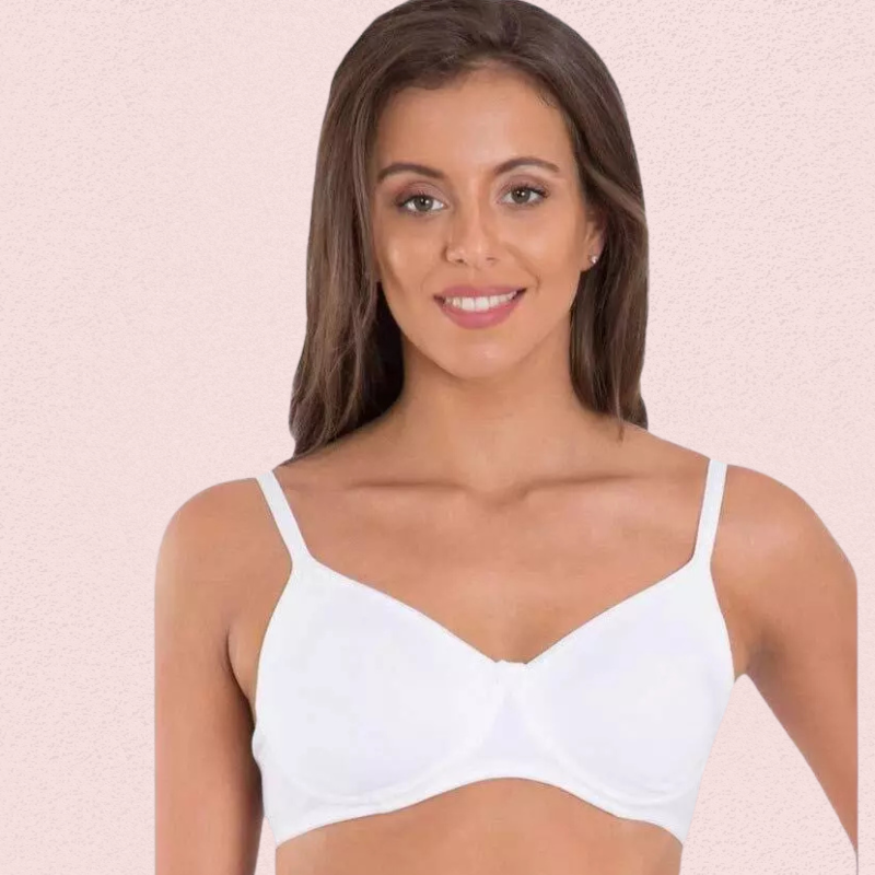 Breathable Cotton Non-Wired Bra (Pack of 2) - Image 2