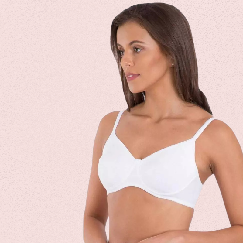 Breathable Cotton Non-Wired Bra (Pack of 2) - Image 6