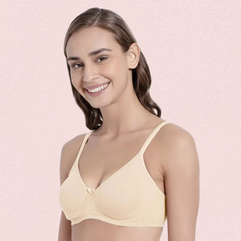 Breathable Cotton Non-Wired Bra (Pack of 2) - Image 7