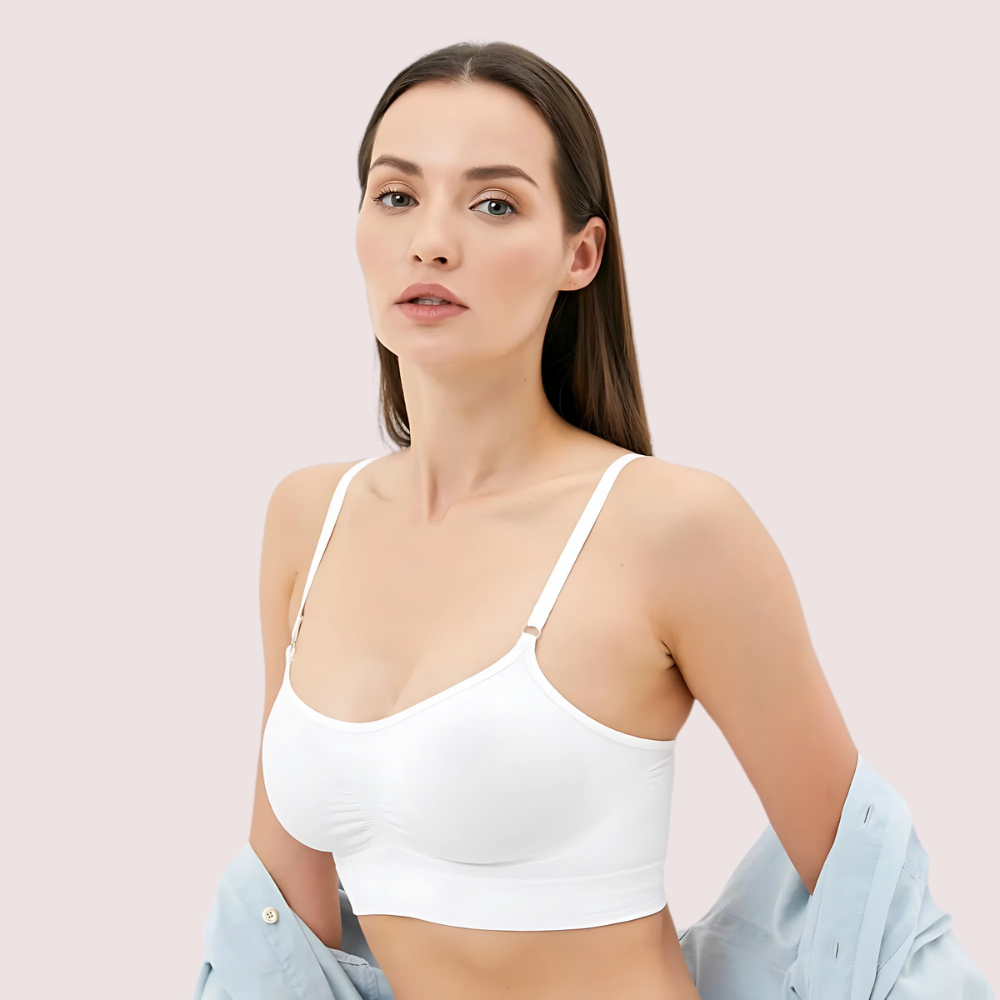 3-Pack Stylish Stretchable Sports Bras for Girls - Image 2