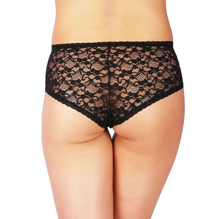 3 Pack Mixed See Through Lace Hipster Panties - Image 7